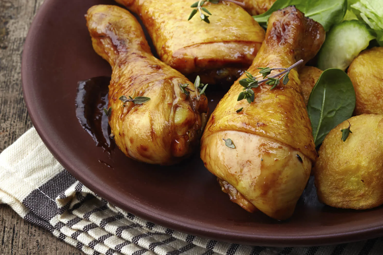 Recette Air Fryer - Poulet rôti et légumes